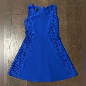 Amy Byer Royal Blue Midi Dress, Girls size 7